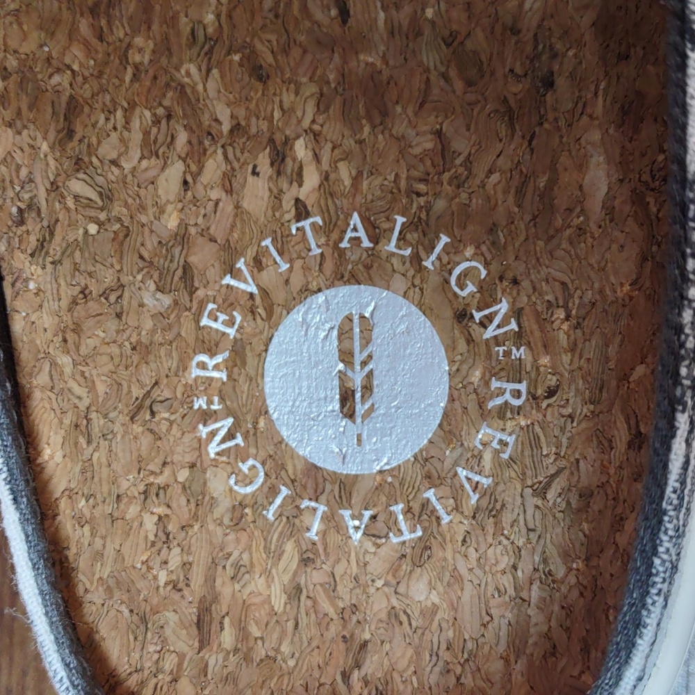 Revitalign "Esplanade" Stripe Canvas Slip-on Sneakers - Picture 11 of 16